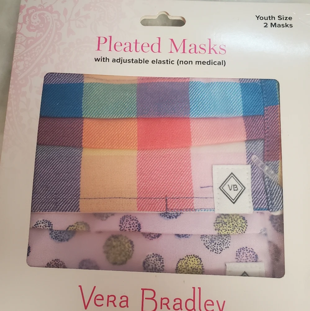 Vera Bradley Youth Masks New